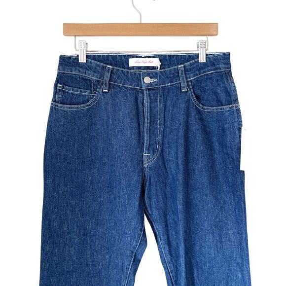 LISA SAYS GAH NWT Ellis Side Slits Low Rise Jean in Stonewash Indigo Size 10 - Picture 5 of 14